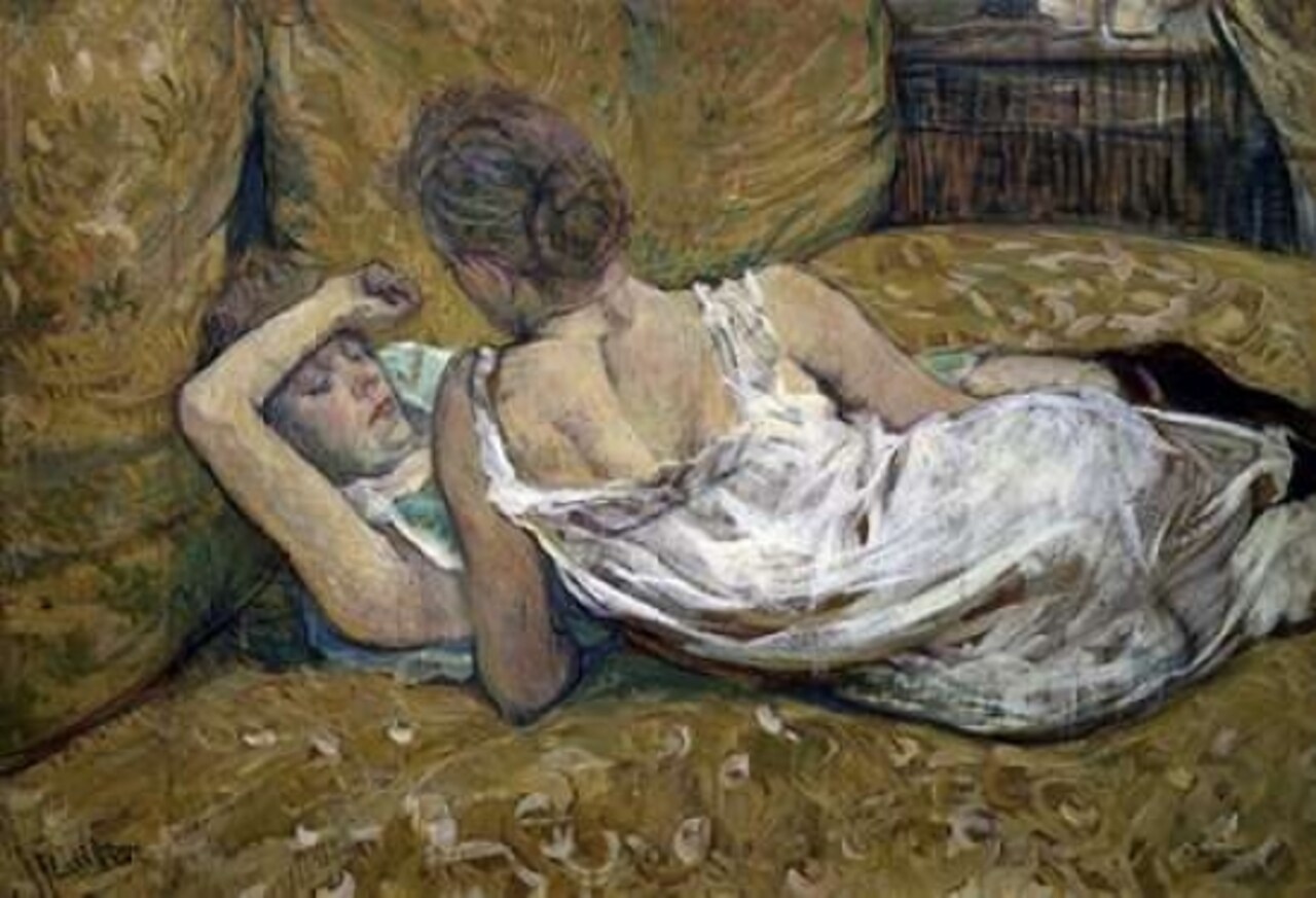 Two Friends Poster Print by Henri Toulouse-Lautrec - Item # VARPDX278195
